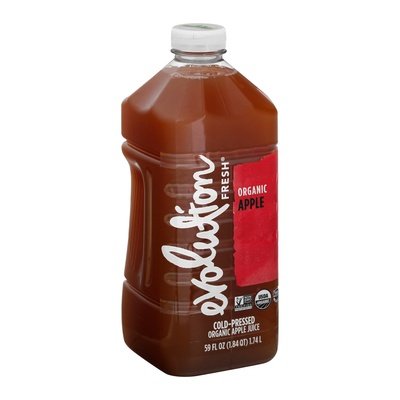 Evolution Fresh Juice Cold-Pressed Organic Apple 4/59 OZ [UNFI #1737733] [ebt]