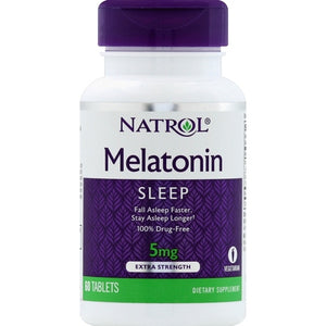 Natrol Melatonin 5 mg Sleep Tablets 1/60 TAB [UNFI-CARLISLE #0697011]