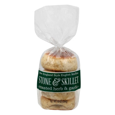 Stone & Skillet English Muffins New England Style 12/10 OZ [UNFI #02491959] [ebt]