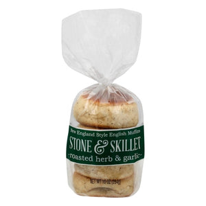 Stone & Skillet English Muffins New England Style 12/10 OZ [UNFI #02491959] [ebt]