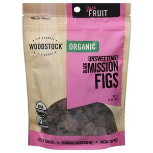 Woodstock Figs Organic Mission Black Unsweetened 8/10 OZ [UNFI #651349] [ebt]