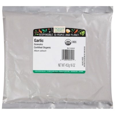Frontier Nat Prod Co-Op Garlic Granules 1LB [UNFI-CARLISLE #298331] [ebt]
