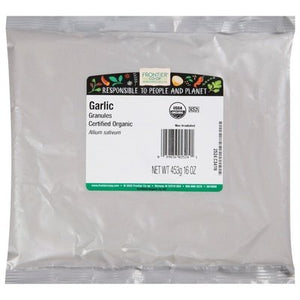 Frontier Nat Prod Co-Op Garlic Granules 1LB [UNFI-CARLISLE #298331] [ebt]