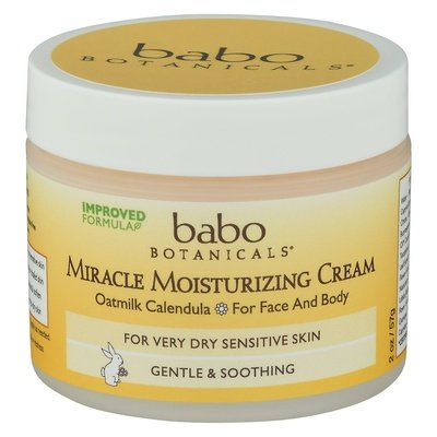 Babo Botanicals Moisturizing Cream Miracle Gentle & Soothing 1/2 OZ [UNFI-CARLISLE #1632298]