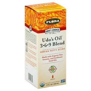 Flora Udos Oil 3-6-9 Blend 1/17 OZ [UNFI #2260222] [ebt]