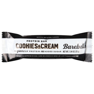 Barebells Protein Bar Cookies & Cream 12/1.94 OZ [UNFI-CARLISLE #3042264] [ebt]