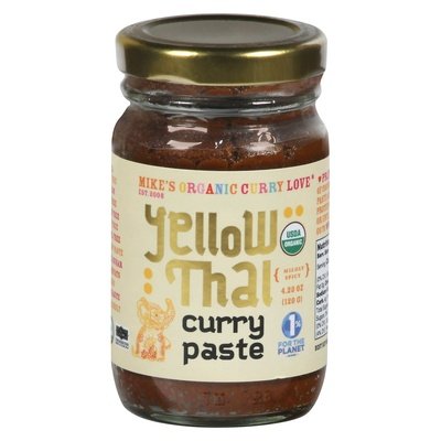 Mikes Organic Curry Love Curry Paste Yellow Thai Mildly Spicy 6/4.23 OZ [UNFI #2680502] [ebt]