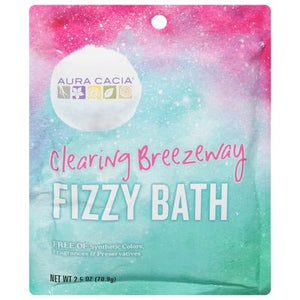 Aura Cacia Fizzy Bath Clearing Breezeway 6/2.5 OZ [UNFI-CARLISLE #2684629]