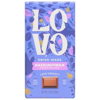 Lovo Chocolate Hazelnutmilk Swiss-Made 12/2.82 OZ [UNFI-CARLISLE #2965333] [ebt]
