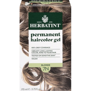 Herbatint Haircolor Gel Permanent Blonde 7N 1/5.75 OZ [UNFI-CARLISLE #3115557]