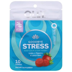 Olly Goodbye Stress Berry Verbena Gummies 24/10 CT [UNFI #2510527]