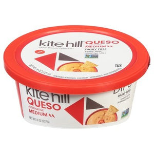 Kite Hill Alternative Dip Dairy Free Queso Medium 6/8 OZ [UNFI #2715456] [ebt]