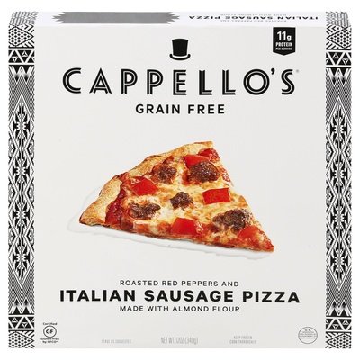 Cappellos Pizza Italian Sausage 6/12 OZ [UNFI #2398840] [ebt]