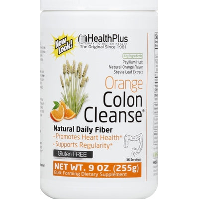 Health Plus Natural Daily Fiber Orange 1/9 OZ [UNFI-CARLISLE #1101328]