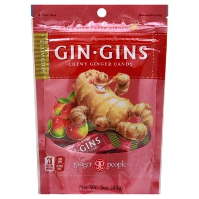 Ginger People Ginger Candy Chewy Spicy Apple 12/3 OZ [UNFI #2257160] [ebt]
