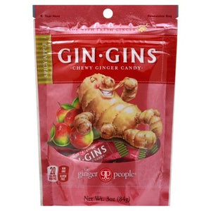 Ginger People Ginger Candy Chewy Spicy Apple 12/3 OZ [UNFI #2257160] [ebt]