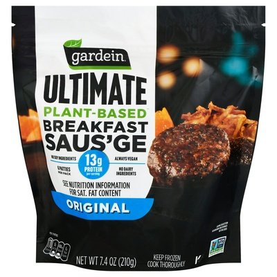 Gardein Sausage Breakfast Plant-Based Ultimate Original 6/7.4 OZ [UNFI #2849313] [ebt]