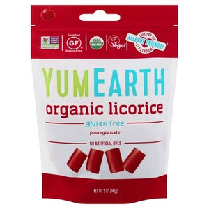 Yumearth Licorice Organic Pomegranate 12/5 OZ [UNFI #3028594] [ebt]