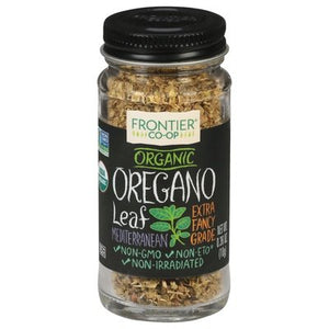 Frontier Nat Prod Co-Op Oregano Leaf Organic 1/.36 OZ [UNFI-CARLISLE #336149] [ebt]
