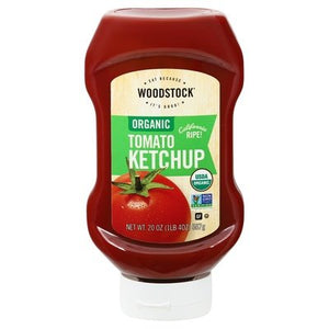 Woodstock Ketchup Organic Tomato 12/20 OZ [UNFI #455196] [ebt]