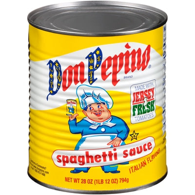 Don Pepino Spaghetti Sauce Italian Flavor 12/28 OZ [UNFI #0954941] [ebt]