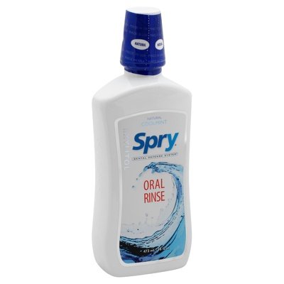 Spry Oral Rinse Natural Coolmint 1/16 OZ [UNFI-CARLISLE #1701465]