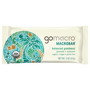Gomacro Macrobar Granola + Coconut 12/2 OZ [UNFI-CARLISLE #1622448] [ebt]