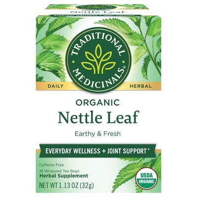 Traditional Medicinals Herbal Supplement Organic Nettle Leaf Tea Bags 6/16 BAG [UNFI #795559] [ebt]