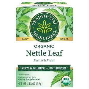 Traditional Medicinals Herbal Supplement Organic Nettle Leaf Tea Bags 6/16 BAG [UNFI #795559] [ebt]