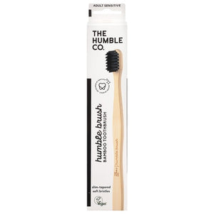 Humble Co Bamboo Toothbrush Humble Brush Adult Sensitive 6/CT [UNFI-CARLISLE #2760759]