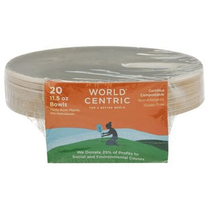 World Centric Bowls 11.5 Ounce 12/20 CT [UNFI #306597]
