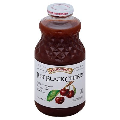 R W Knudsen Family 100% Juice Just Black Cherry 6/32 OZ [UNFI #2285146] [ebt]