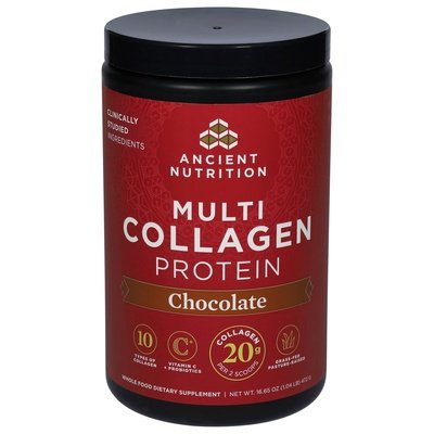 Ancient Nutrition Multi Collagen Protein Chocolate 1/16.65 OZ [UNFI-CARLISLE #2734390]