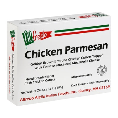 Alfredo Aiello Chicken Parmesan 12/24 OZ [UNFI #02960995] [ebt]