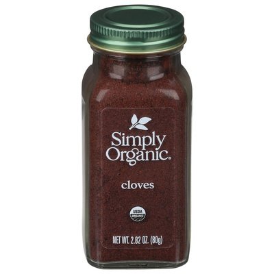 Simply Organic Cloves 1/2.82 OZ [UNFI-CARLISLE #204578] [ebt]