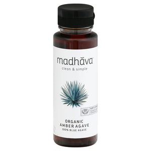 Madhava Amber Agave Organic 6/11.75 OZ [UNFI #1020379] [ebt]