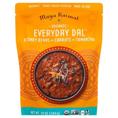 Maya Kaimal Everyday Dal Organic Kidney Beans + Carrots + Tamarind 6/10 OZ [UNFI #2202935] [ebt]