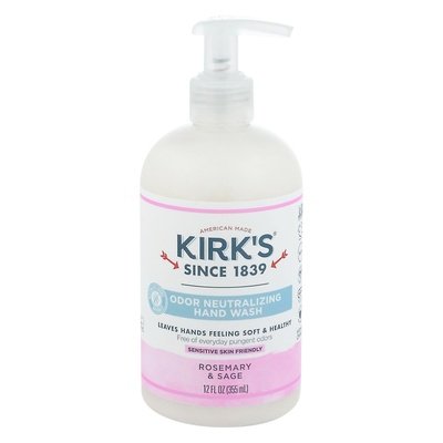 Kirks Hand Wash Rosemary & Sage Odor Neutralizing 1/12 OZ [UNFI-CARLISLE #2303568]