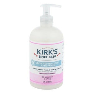Kirks Hand Wash Rosemary & Sage Odor Neutralizing 1/12 OZ [UNFI-CARLISLE #2303568]