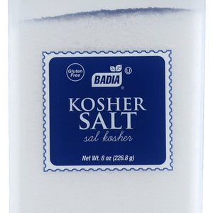 Badia Spices Kosher Salt 12/8 OZ [UNFI #01611193] [ebt]