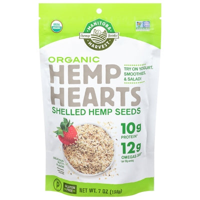 Manitoba Harvest Hemp Seeds Shelled Organic 1/7 OZ [UNFI-CARLISLE #1508134] [ebt]
