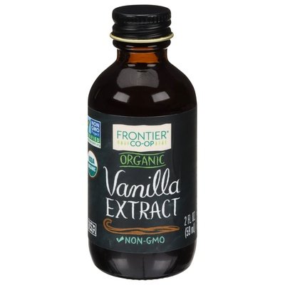 Frontier Nat Prod Co-Op Vanilla Extract Organic 1/2 OZ [UNFI-CARLISLE #1528249] [ebt]
