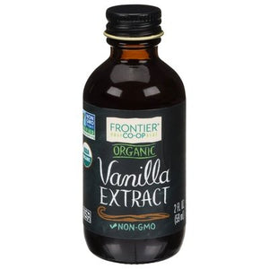 Frontier Nat Prod Co-Op Vanilla Extract Organic 1/2 OZ [UNFI-CARLISLE #1528249] [ebt]