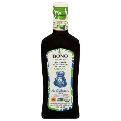 Bono Olive Oil Organic Extra Virgin Sicilian 6/16.9 OZ [UNFI #2226496] [ebt]