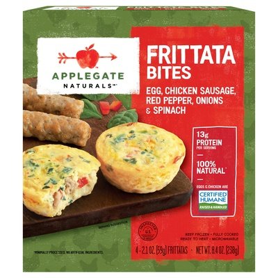 Applegate Farms Frittata Bites 8/8.4 OZ [UNFI #2968170] [ebt]
