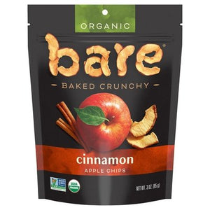 Bare Fruit Apple Chips Cinnamon Organic 12/3 OZ [UNFI #1720697] [ebt]