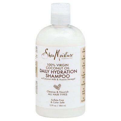 Shea Moisture Shampoo Daily Hydration 100% Virgin Coconut Oil 1/13 OZ [UNFI-CARLISLE #2847838]