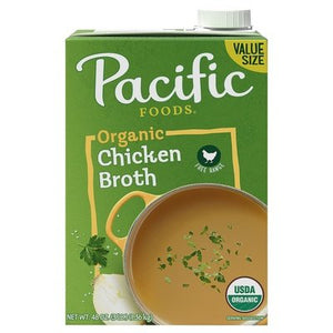 Pacific Foods Chicken Broth Organic Value Size 8/48 OZ [UNFI #2997575] [ebt]