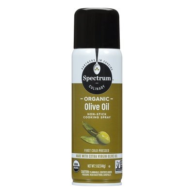Spectrum Naturals Cooking Spray Organic Non-Stick Olive Oil 6/5 OZ [UNFI #662999] [ebt]