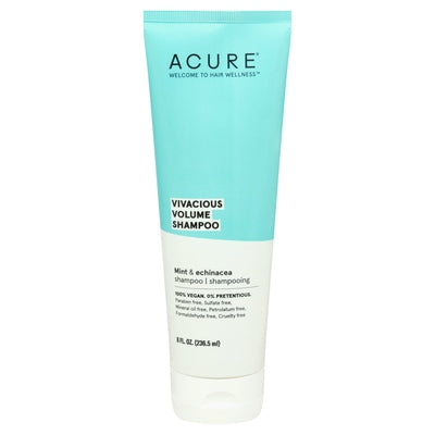 Acure Shampoo Vivacious Volume Mint & Echinacea 1/8 OZ [UNFI-CARLISLE #2526317]